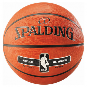 NBA SILVER OUTDOOR SZ.7 (83-494Z) naranja SPALDING