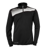 LIGA 2.0 JERSEY CON CREMALLERA 1/4 negro/blanco UHLSPORT