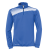 LIGA 2.0 JERSEY CON CREMALLERA 1/4 azur/blanco UHLSPORT