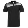 LIGA 2.0 POLO negro/blanco UHLSPORT