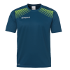 GOAL POLYESTER TRAINING T-SHIRT petróleo/verde flash UHLSPORT