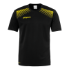 GOAL POLYESTER TRAINING T-SHIRT negro/lima amarillo UHLSPORT