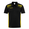 GOAL POLO negro/lima amarillo UHLSPORT