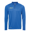 SCORE 1/4 ZIP TOP azur/lima amarillo UHLSPORT