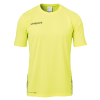 SCORE TRAINING T-SHIRT fluo gelb/schwarz UHLSPORT