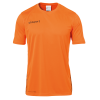 SCORE TRAINING T-SHIRT naranja fluor/negro UHLSPORT