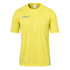 SCORE TRAINING T-SHIRT lima amarillo/azur UHLSPORT