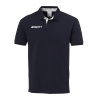 ESSENTIAL PRIME POLO SHIRT negro/blanco UHLSPORT