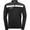 OFFENSE 23 1/4 ZIP TOP negro/antracita/blanco UHLSPORT