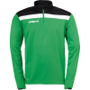 OFFENSE 23 1/4 ZIP TOP verde/negro/blanco UHLSPORT