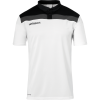 OFFENSE 23 POLO SHIRT blanco/negro/antracita UHLSPORT