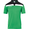 OFFENSE 23 POLO SHIRT verde/negro/blanco UHLSPORT