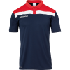 OFFENSE 23 POLO SHIRT azul marino/rojo/blanco UHLSPORT