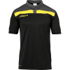 OFFENSE 23 POLO SHIRT negro/antracita/lima amar UHLSPORT