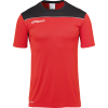 OFFENSE 23 POLY SHIRT rojo/negro/blanco UHLSPORT