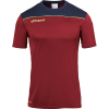 OFFENSE 23 POLY SHIRT burdeos/azul marino/amari UHLSPORT
