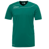 STREAM 3.0 Camiseta MC lagoon/blanco UHLSPORT