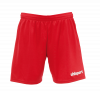 CENTER BASIC Shorts de mujer rojo UHLSPORT