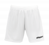 CENTER BASIC Shorts de mujer blanco UHLSPORT