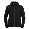 ESSENTIAL Cazadora De Tejido Suave negro UHLSPORT