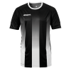 STRIPE Camiseta MC negro/blanco UHLSPORT