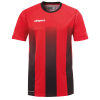 STRIPE Camiseta MC rojo/negro UHLSPORT