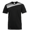 LIGA 2.0 CAMISETA MC negro/blanco UHLSPORT