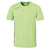 ESSENTIAL CAMISETA MC verde flash/negro UHLSPORT