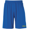 CENTER BASIC SHORTS WITHOUT SLIP azur/lima amarillo UHLSPORT