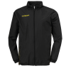 SCORE RAINJACKET (CHUBASQUERO) negro/amarillo fluor UHLSPORT