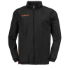 SCORE RAINJACKET (CHUBASQUERO) negro/naranja fluor UHLSPORT