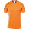 STREAM 22 SHIRT SHORTSLEEVED NARANJA UHLSPORT
