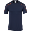 STREAM 22 SHIRT SHORTSLEEVED AZUL MARINO UHLSPORT