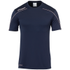 STREAM 22 SHIRT SHORTSLEEVED AZUL MARINO UHLSPORT