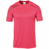 STREAM 22 SHIRT SHORTSLEEVED FUCSIA UHLSPORT