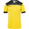 OFFENSE 23 SHIRT SHORTSLEEVED lima amarillo/negro/antra UHLSPORT