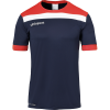OFFENSE 23 SHIRT SHORTSLEEVED azul marino/rojo/blanco UHLSPORT