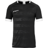 DIVISION II SHIRT SHORTSLEEVED negro/blanco UHLSPORT