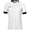 DIVISION II SHIRT SHORTSLEEVED blanco/negro UHLSPORT