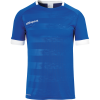 DIVISION II SHIRT SHORTSLEEVED azur/blanco UHLSPORT