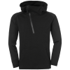ESSENTIAL PRO ZIP-HOODIE black UHLSPORT