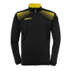 GOAL CHAQUETA CLASSIC negro/lima amarillo UHLSPORT