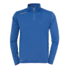ESSENTIAL 1/4 ZIP TOP azur/blanco UHLSPORT