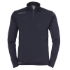ESSENTIAL 1/4 ZIP TOP azul marino/blanco UHLSPORT