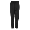 SCORE CLASSIC PANTS negro/verde fluor UHLSPORT