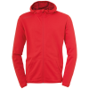 ESSENTIAL HOOD JACKET red UHLSPORT