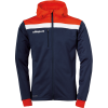 OFFENSE 23 MULTI HOOD JACKET azul marino/rojo/blanco UHLSPORT