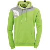 CORE 2.0 HOODY verde esperanza/gris oscu KEMPA