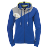 CORE 2.0 HOOD JACKET WOMEN azul royal/gris oscuro me KEMPA
