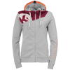 CORE 2.0 HOOD JACKET WOMEN gris oscuro mezcla/rojo o KEMPA
